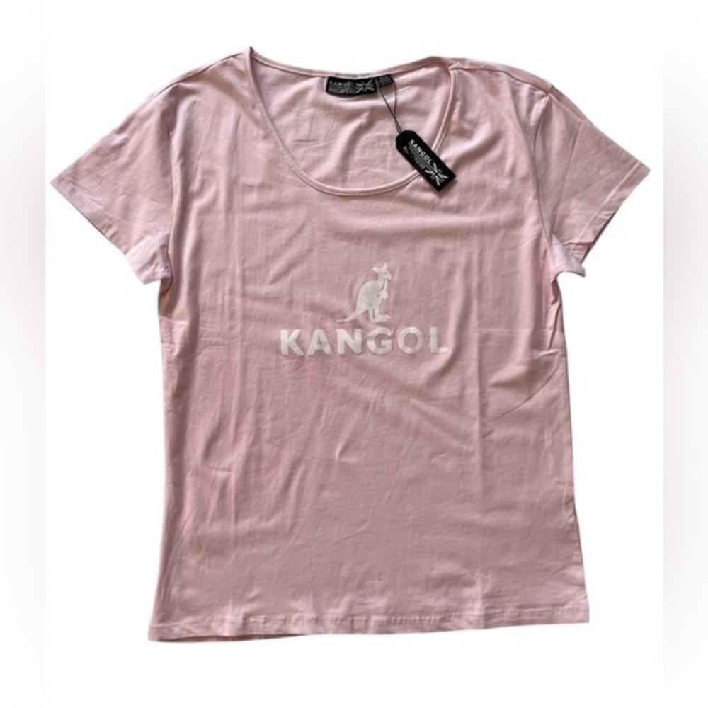 NWT Kangol Light Pink Short Sleeve Tee
